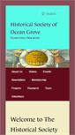 Mobile Screenshot of oceangrovehistory.org